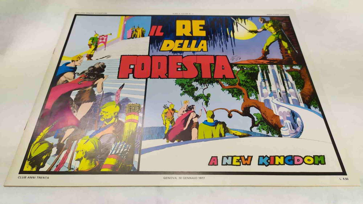 Album: Serie Flash Gordon - Albo a colori N. 11: Il re della Foresta
