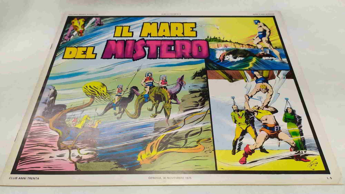 Album: Serie Flash Gordon - Albo a colori N. 08: Il mare del mistero