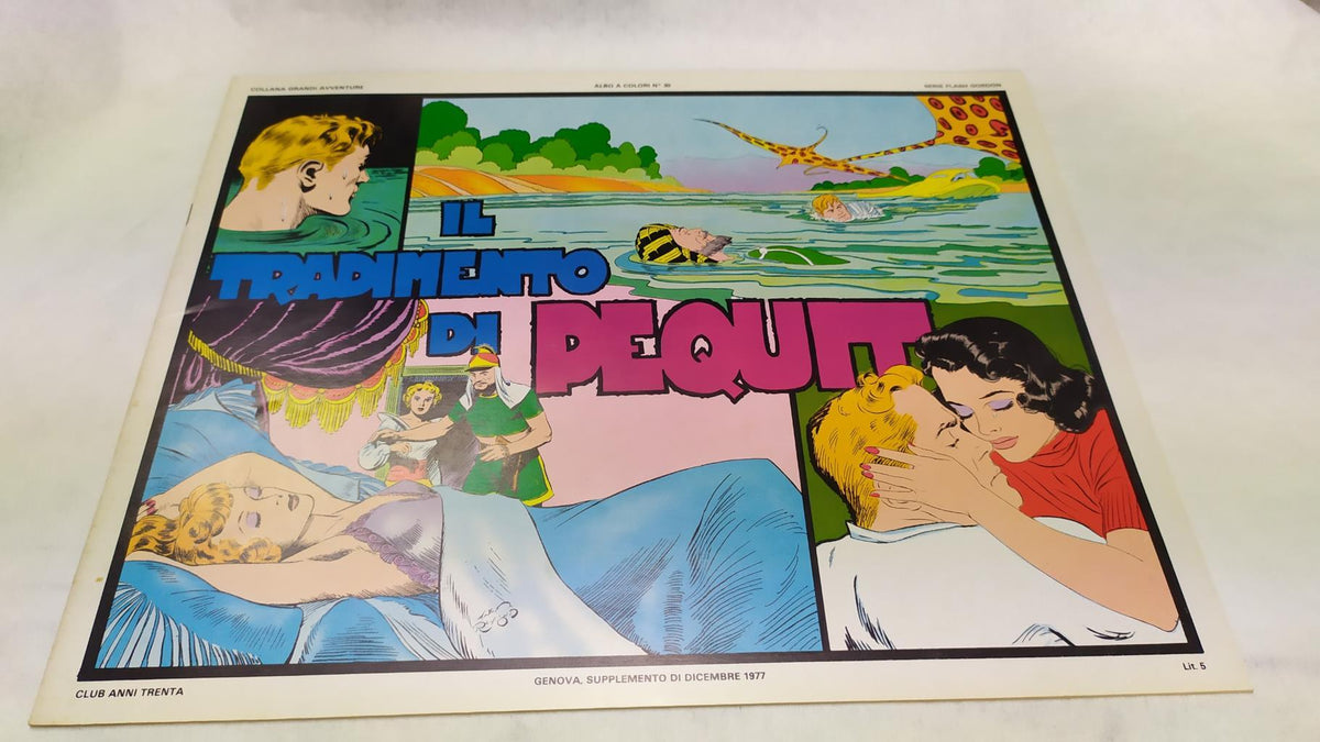 Album: Serie Flash Gordon - Albo a colori N. 30: Il tradimento di pequet
