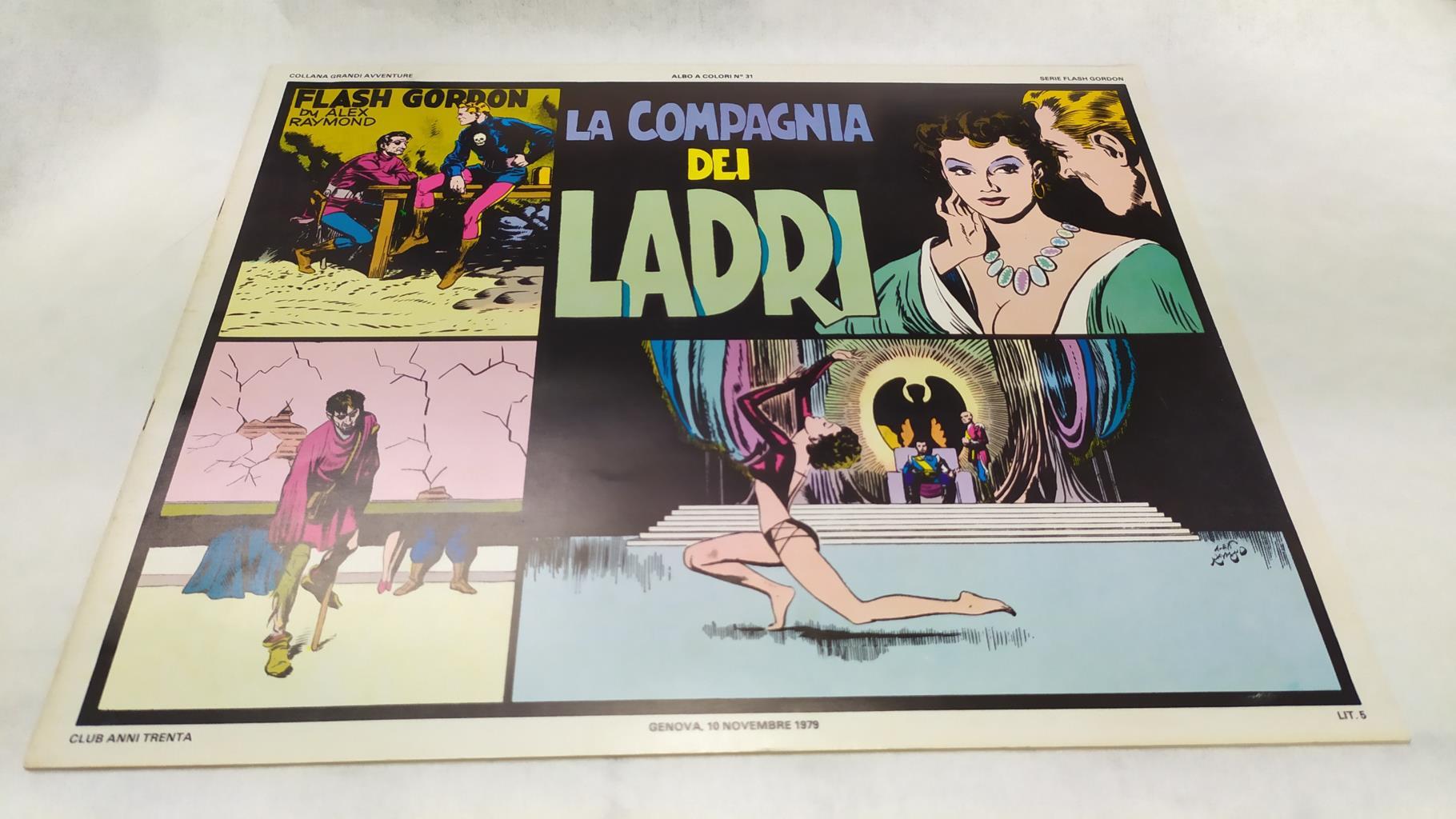 Album: Serie Flash Gordon - Albo a colori N. 31: La compagnia dei Ladri