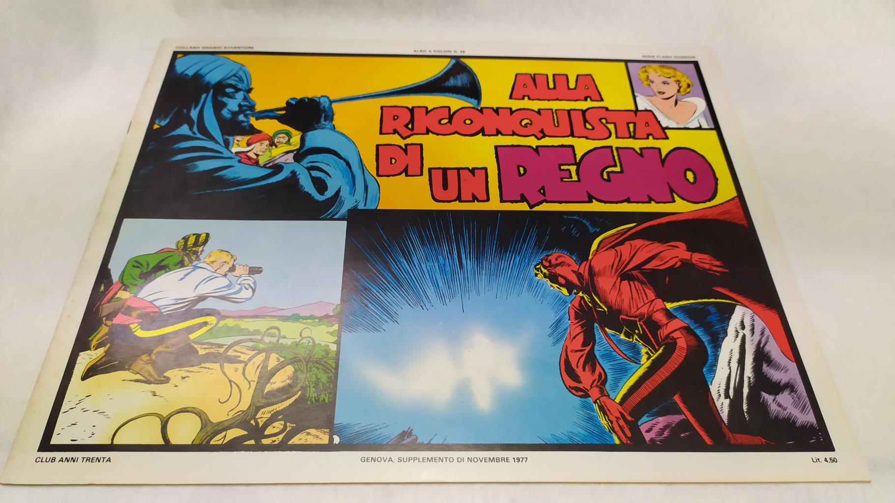 Album: Serie Flash Gordon - Albo a colori N. 29: Alla riconquista di un regno
