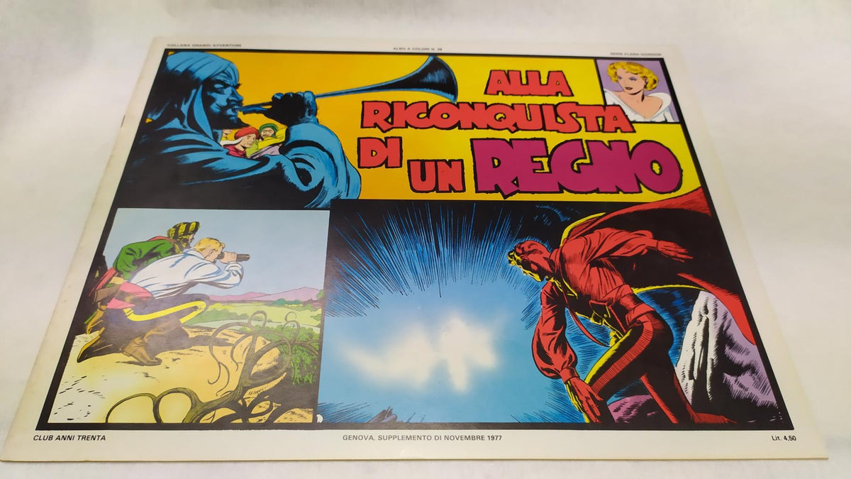 Album: Serie Flash Gordon - Albo a colori N. 29: Alla riconquista di un regno