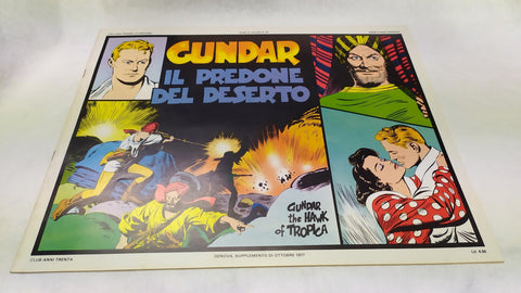 Album: Serie Flash Gordon - Albo a colori N. 28: Gundar il predone del deserto