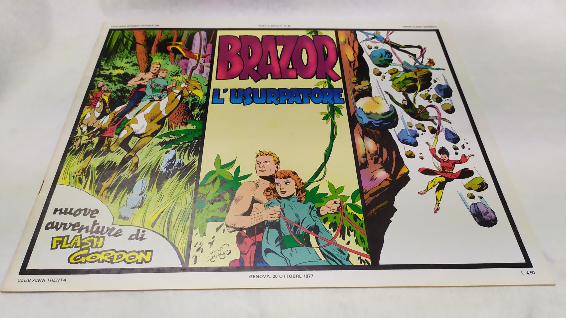 Album: Serie Flash Gordon - Albo a colori N. 26: Brazor l'usurpatore