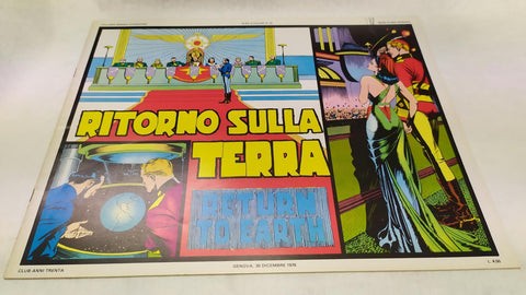 Album: Serie Flash Gordon - Albo a colori N. 23: Ritorno sulla terra