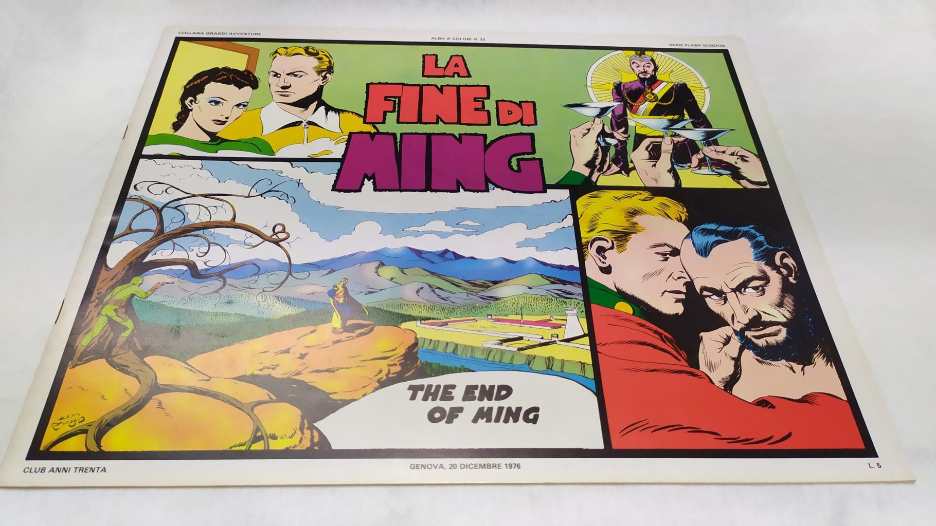 Album: Serie Flash Gordon - Albo a colori N. 22: The end of ming