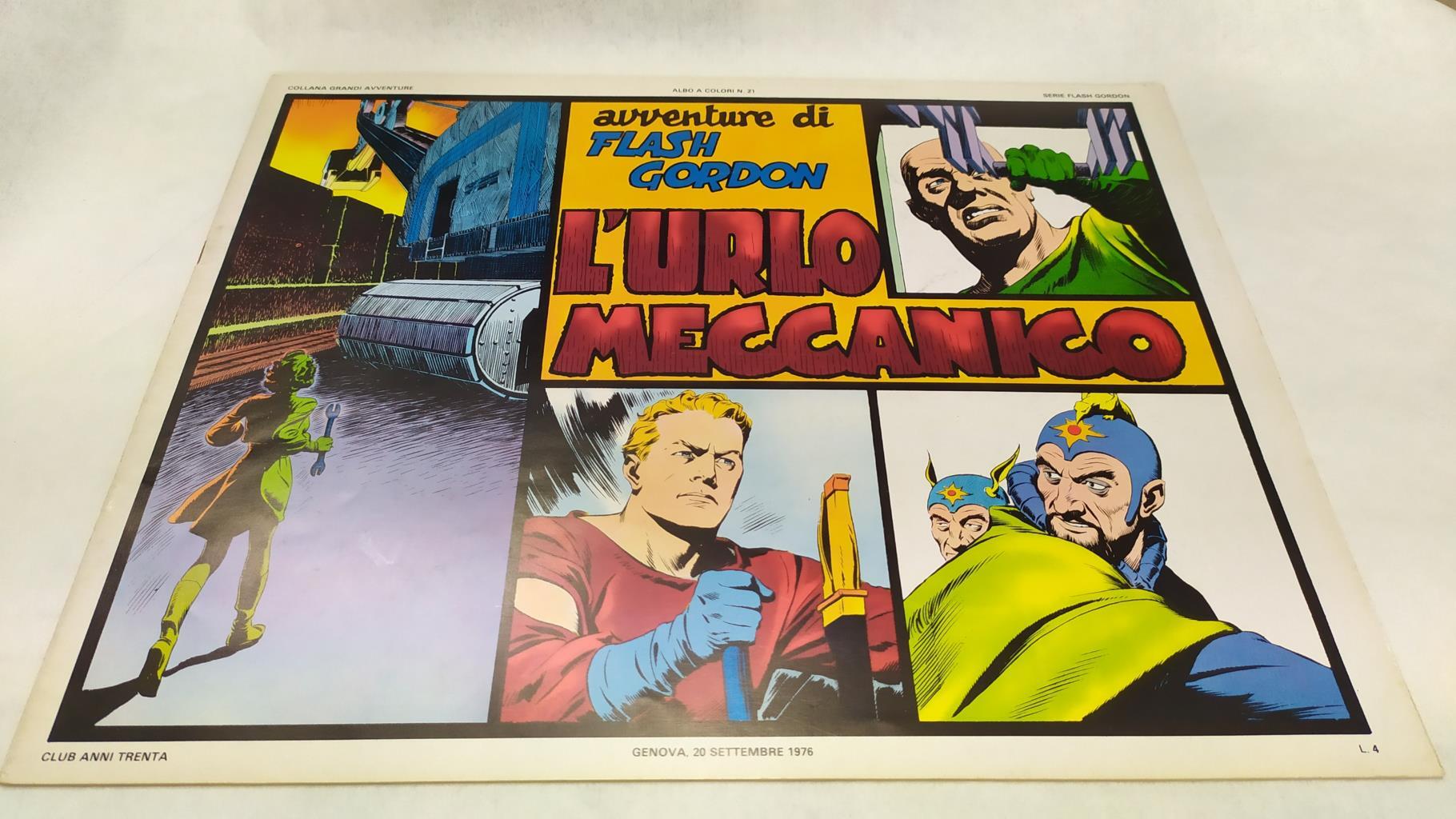 Album: Serie Flash Gordon - Albo a colori N. 21: L'urlo meccanico