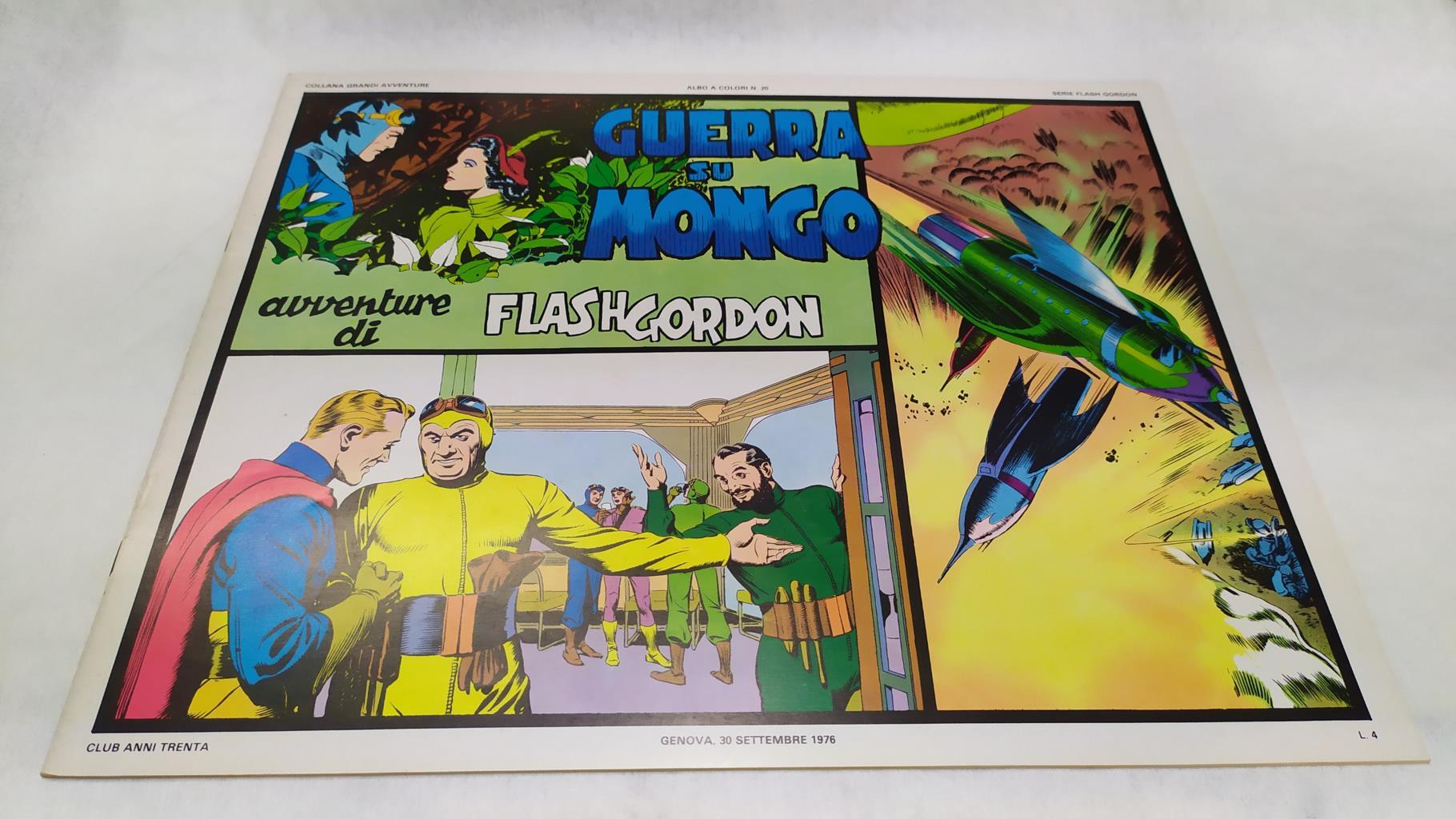 Album: Serie Flash Gordon - Albo a colori N. 20: Guerra su mongo