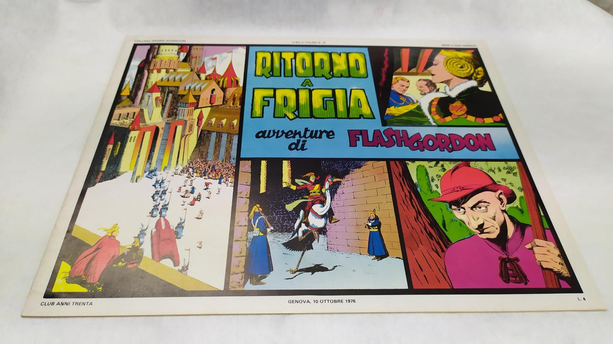Album: Serie Flash Gordon - Albo a colori N. 19: Ritorno a Frigia