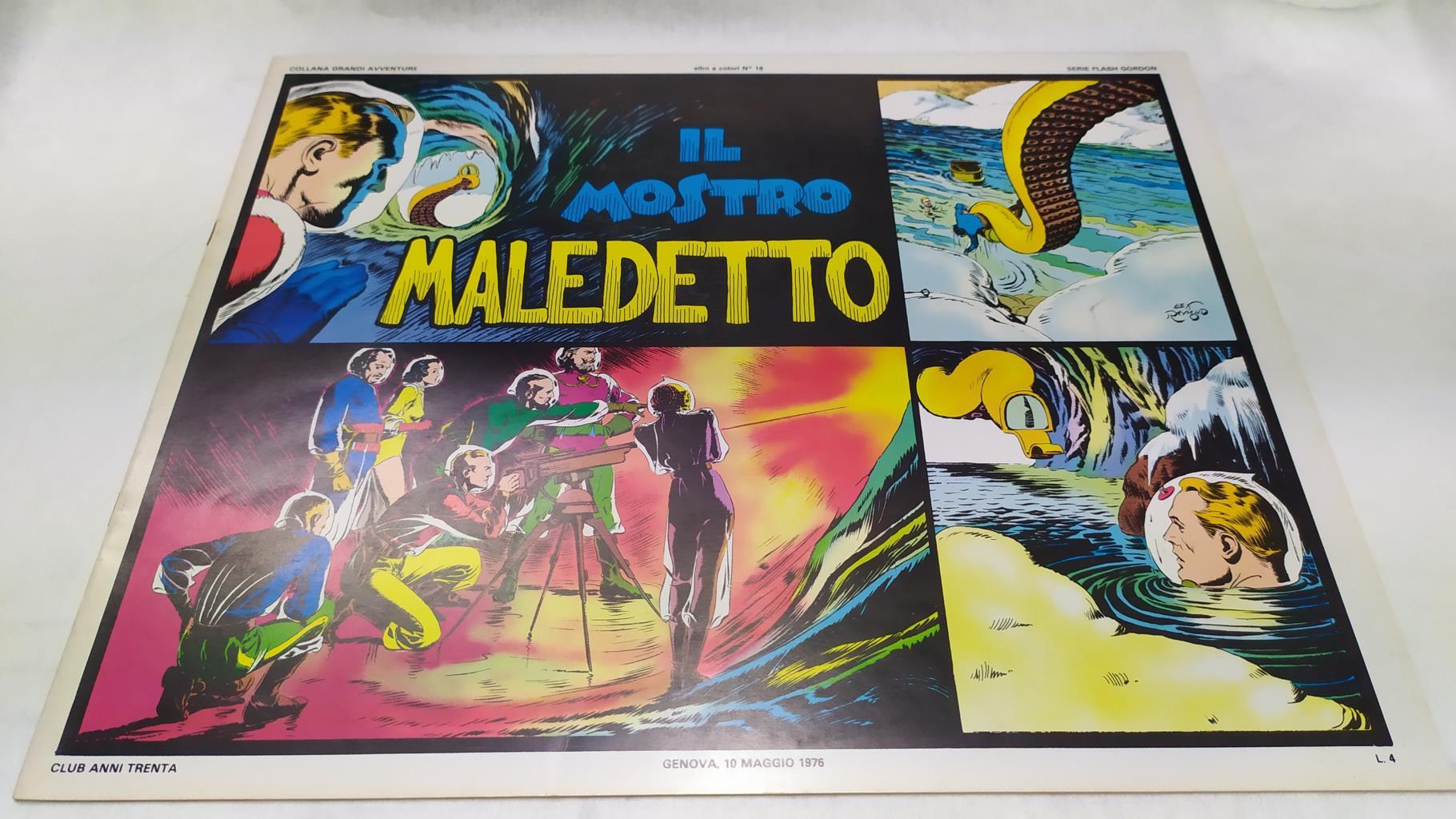 Album: Serie Flash Gordon - Albo a colori N. 18: Il mostro Maledetto
