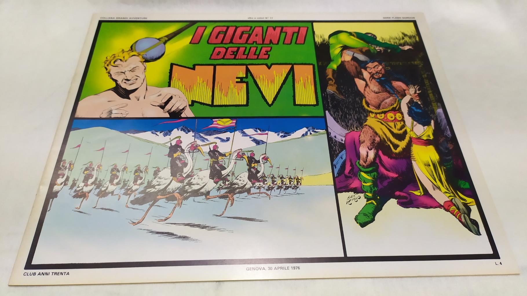 Album: Serie Flash Gordon - Albo a colori N. 17: I giganti delle Nevi