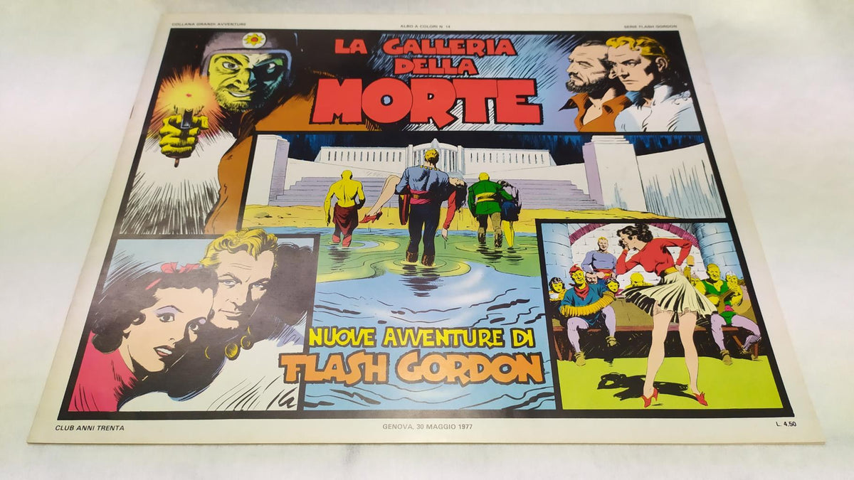 Album: Serie Flash Gordon - Albo a colori N. 14: La galleria della morte