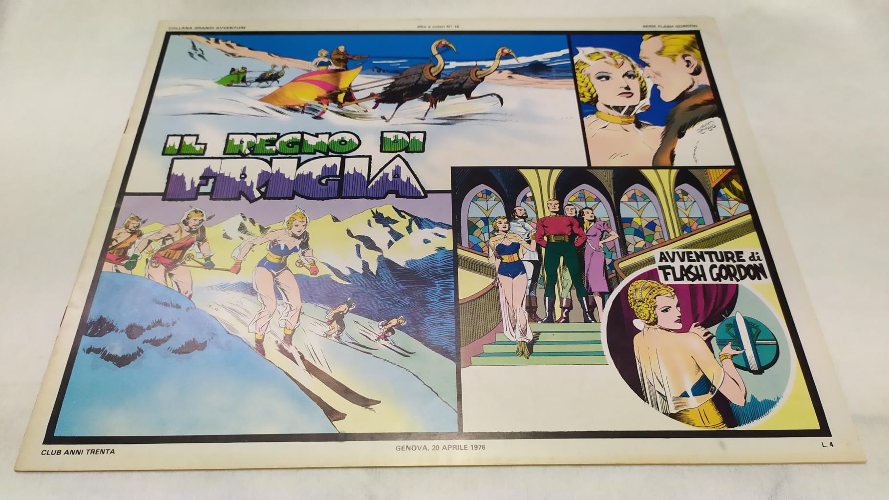 Album: Serie Flash Gordon - Albo a colori N. 16: Il regno di Frigia