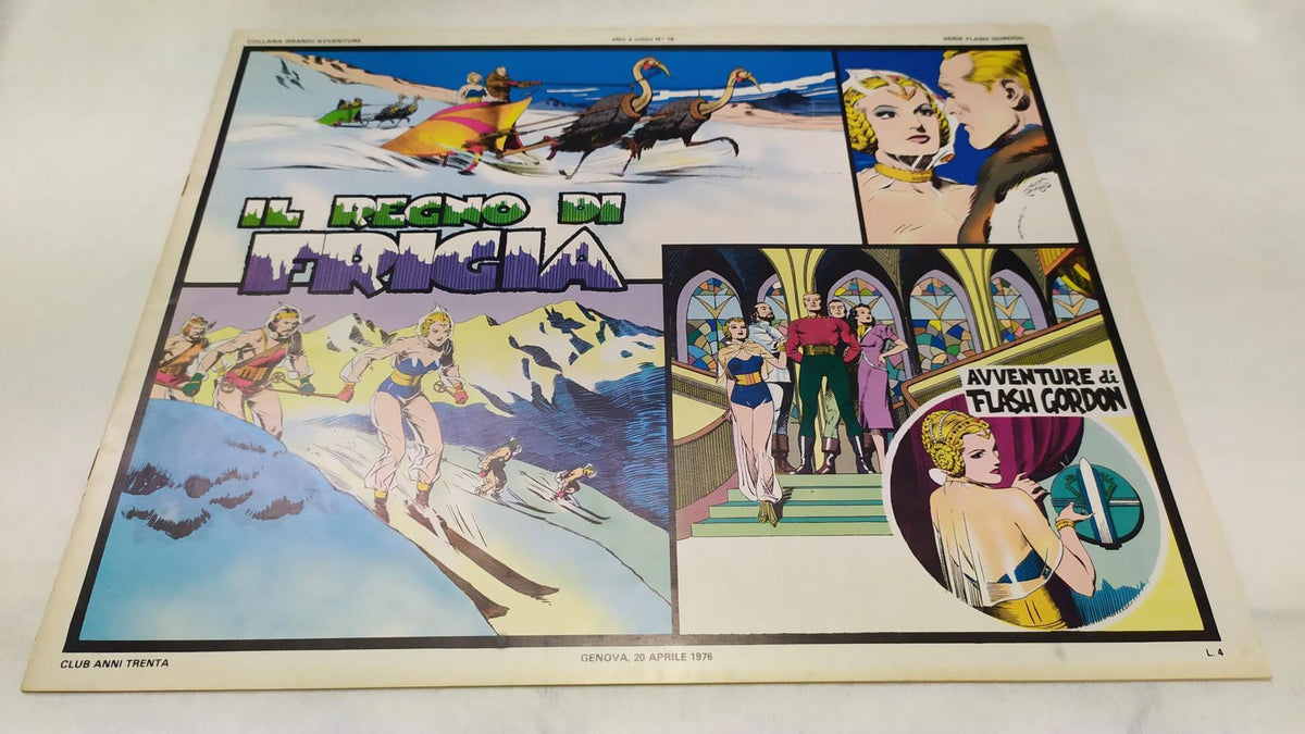 Album: Serie Flash Gordon - Albo a colori N. 16: Il regno di Frigia