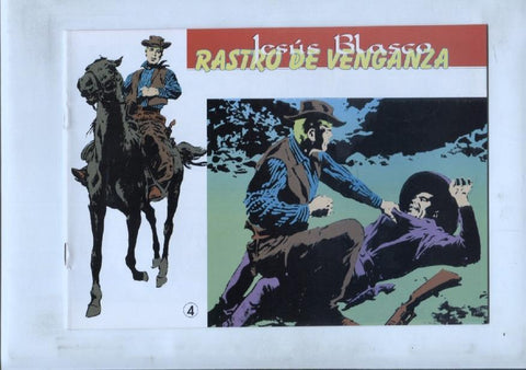 Facsimil: Rastro de Venganza de Jesus Blasco cuaderno numero 4