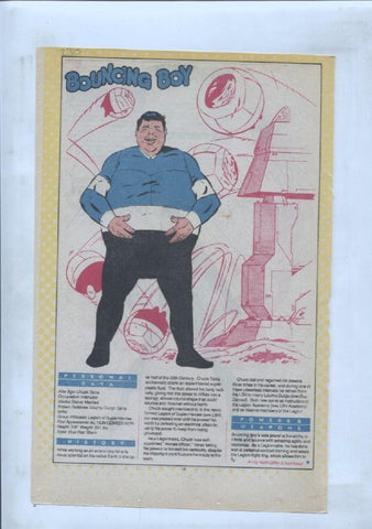 Ficha personaje DC Comics numero 230: Bouncing Boy + Bolt