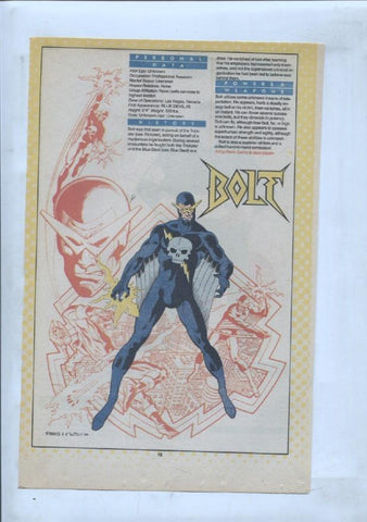 Ficha personaje DC Comics numero 230: Bouncing Boy + Bolt