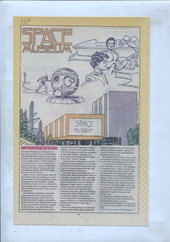 Ficha personaje DC Comics numero 257: Space Museum + Space Cabbie