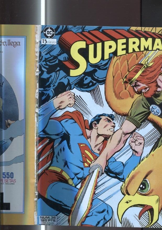 Zinco: Superman volumen 1 numero 36 (procede de retapado)