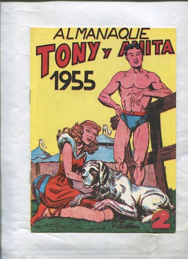 Facsimil: Tony y Anita almanaque 1955: El hombre de los muñecos