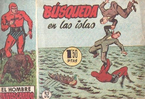 El hombre enmascarado 032 - Busqueda en las islas