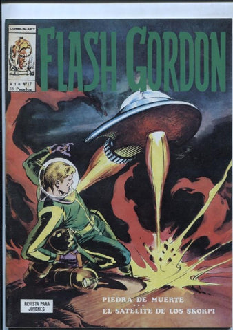 Vertice: Flash Gordon volumen 1 numero 17: Piedra de muerte