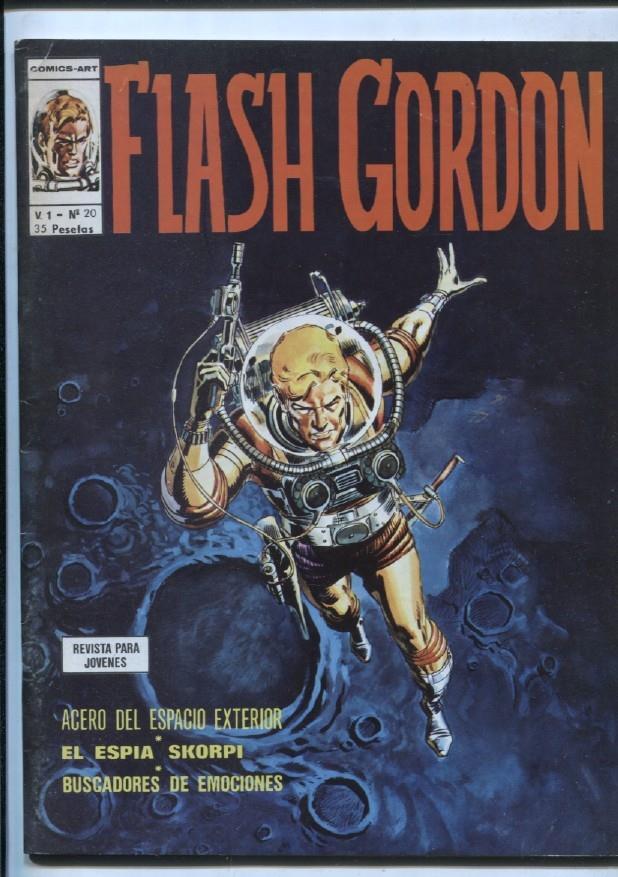 Vertice: Flash Gordon volumen 1 numero 20: Acero del espacio exterior (numerado 1 en interior)