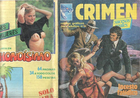 Crimen de Ediciones Zinco numero 044: Incesto fatidico