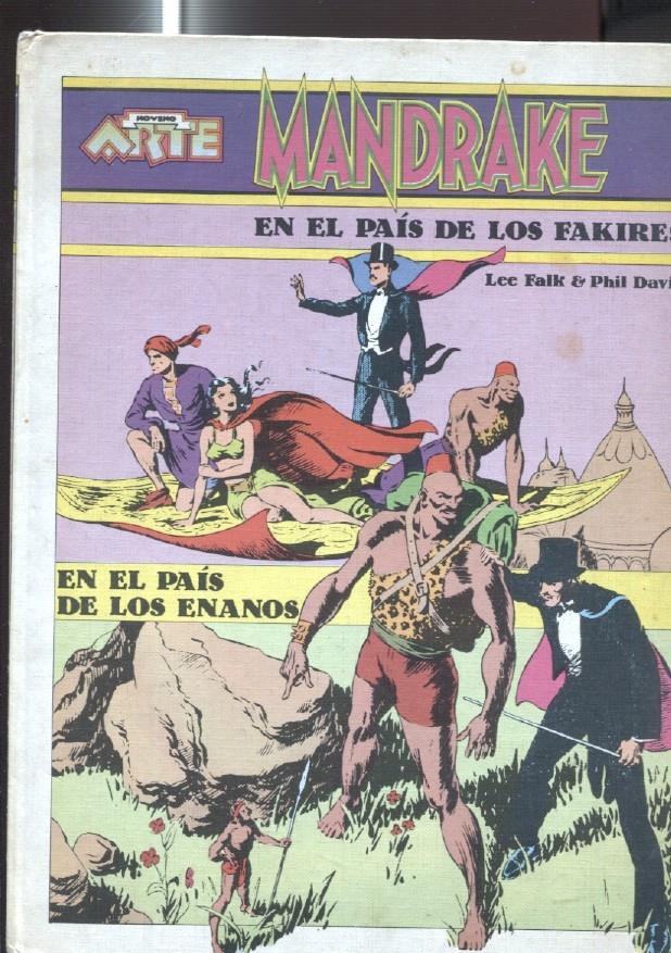 Noveno Arte: Mandrake: en el pais de los fakires y en el pais de los enanos