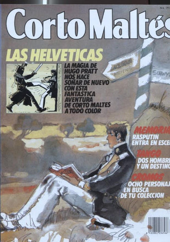 Totem Comics: Corto Maltes la revista numero 4: Las helveticas, primera parte