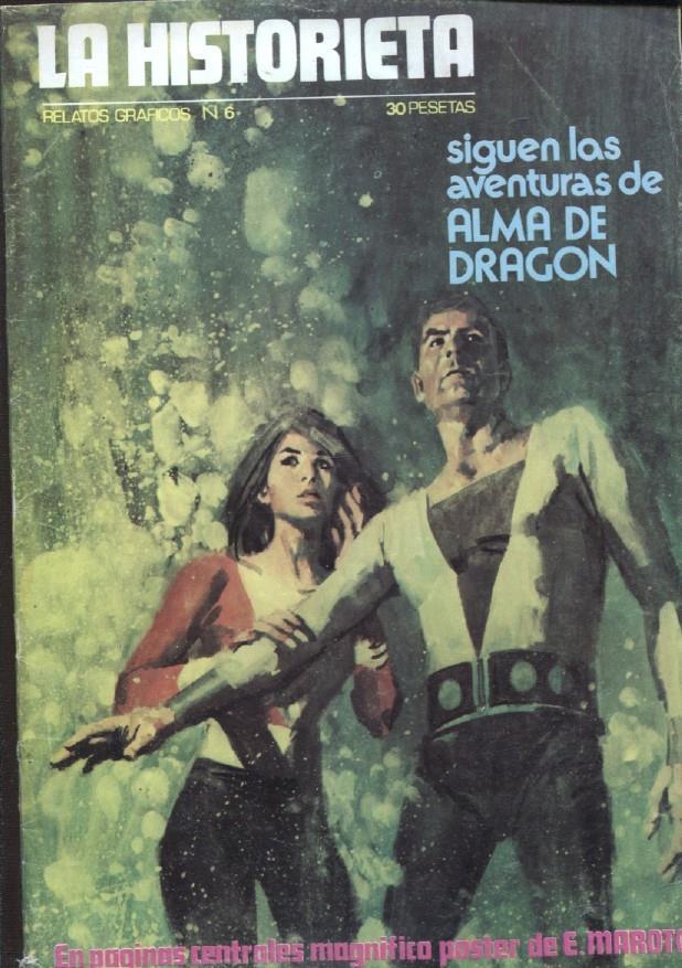 La Historieta, vertical numero 06: Esteban Maroto (numerado 6 en interior)