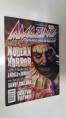 Revista: Amazing Figure Modeler num 61, Modern Horror - Angel of Death by Fred DiSanto, Species Birth by Jim Lawrence