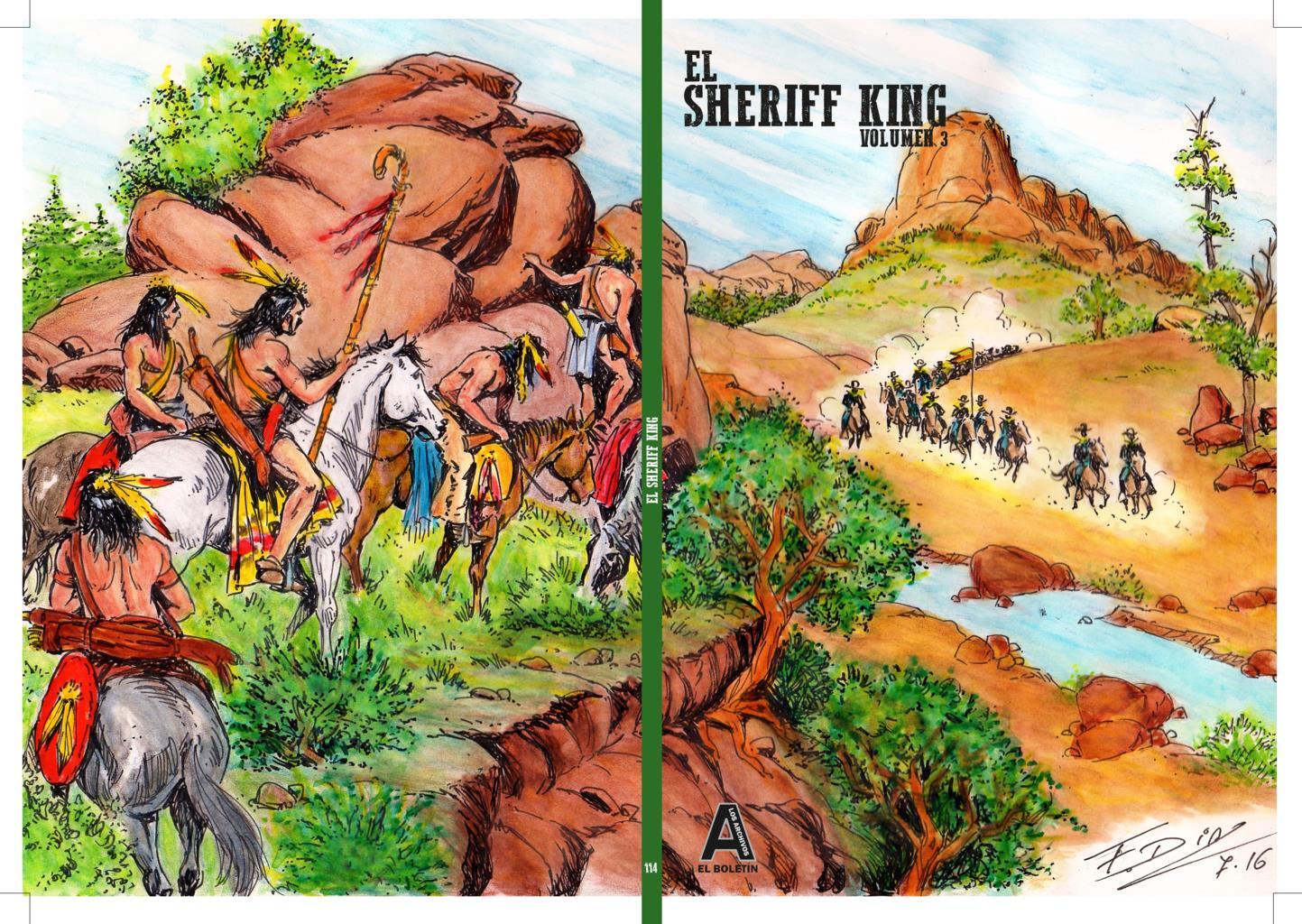 Los Archivos de El Boletin volumen 114: El Sheriff King volumen 3; sus aventuras en el extranjero