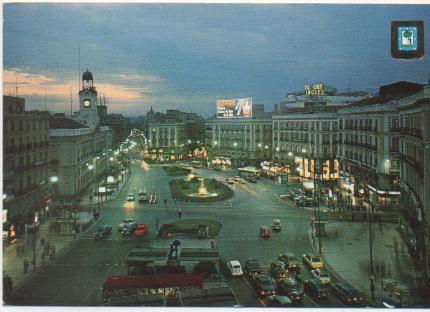 Postal E00701: Puerta del Sol, Madrid