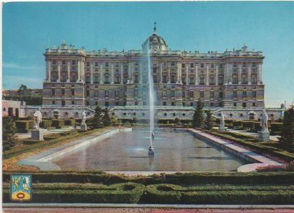 Postal E00704: Palacio Real, Madrid