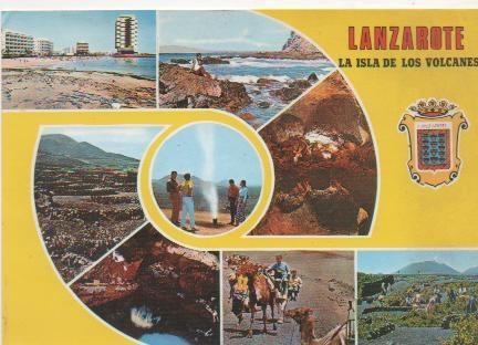 Postal E00666: Isla de los Volcanes, Lanzarote