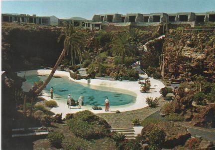 Postal E00675: Los Jameos del Agua, Lanzarote