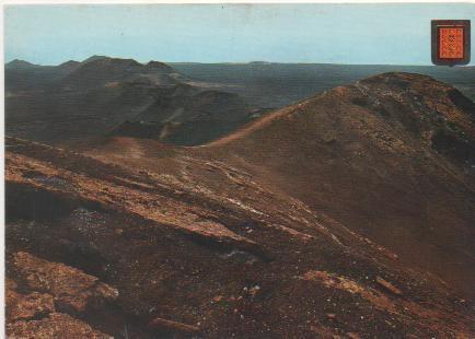 Postal E00676: Momntaña del Fuego, Lanzarote
