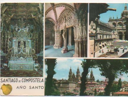 Postal E00689: Imágenes de Santiago de Compostela