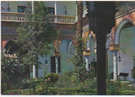 Postal E00719: Palacio de la Dueñas, Sevilla