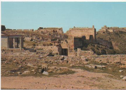 Postal E00756: Castillo, Sagunto,Valencia