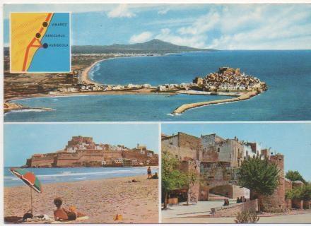 Postal E00763: Vistas de Peñiscola