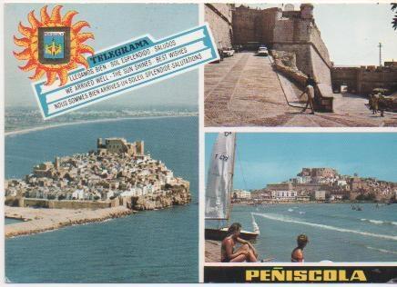 Postal E00766:  Imágenes Peñiscola