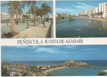 Postal E00768: Costa del azahar, Peñiscola