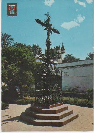 Postal E00720: La Cruz de la Cerrajería, Sevilla