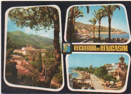Postal E00748: imágenes Benicasim, Castellón
