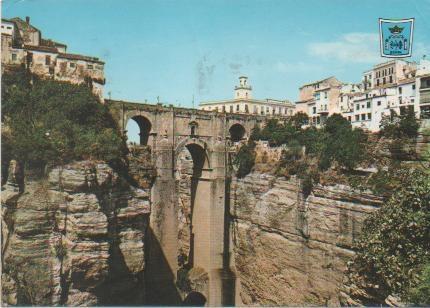 Postal E00724: Puente nuevo, Ronda