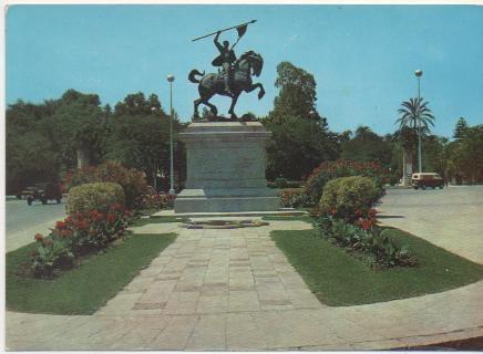 Postal E00726: Glorieta del Cid, Sevilla