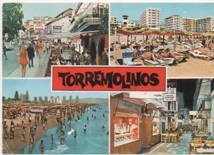 Postal E00744: Vistas de Torremolinos