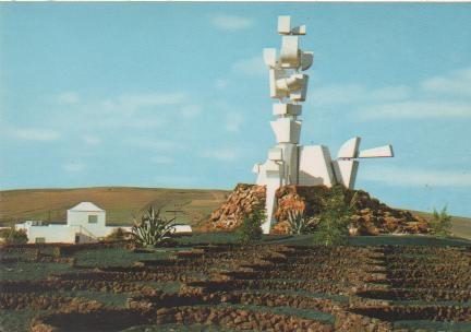 Postal E00664: Monumento al Campesino, Lanzarote